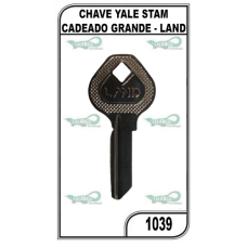 CHAVE YALE STAM CADEADO GRAND LAND 1039 (10U)