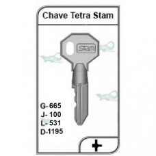 Chave Tetra Stam G 665 40119 - 1195 - PACOTE COM 5 UNIDADES