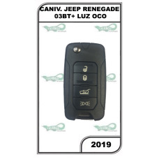 CANIVETE JEEP RENEGADE 03BT+ LUZ OCO - 2019