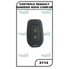 CONTROLE RENAULT SANDERO NOVO COMP. 2B - 2114