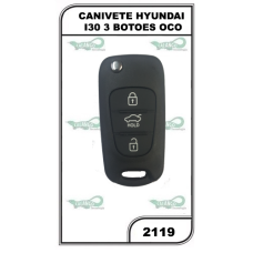 CANIVETE HYUNDAI I30 3 BOTOES OCO - 2119