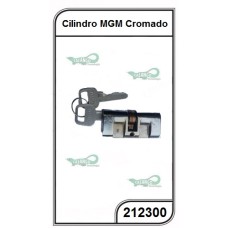 Cilindro MGM Monobloco Cromado - 212300