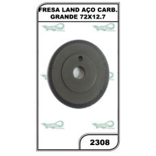 FRESA LAND AÇO CARBONO GRANDE 72X12.7 - 2308