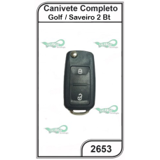 Canivete VW Golf e Saveiro G5 02 Botões - 2653