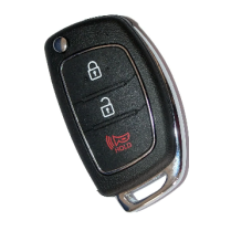 Canivete Hyundai HB20 02 Botões + Hold Perfil Yale Completo - 2765