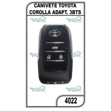 CANIVETE TOYOTA COROLLA ADAPT. 03BT- 4022