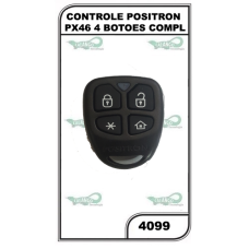 CONTROLE POSITRON PX46 4 BOTOES COMPL