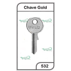 Chave Yale Gold G 532 - PACOTE COM 10 UNIDADES 