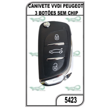 CANIVETE VVDI PEUGEOT 3BT S/ CHIP - 5423