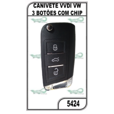 CANIVETE VVDI VW 3BT COM CHIP - 5424