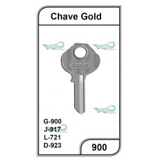 Chave Yale Gold G 900  -PACOTE COM 10 UNIDADES 