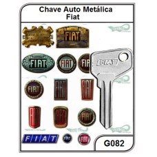 Chave Auto Metálica G 082 - G082 - PACOTE COM 5 UNIDADES