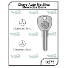 Chave Auto Metálica Mercedes G 275 - G275 - PACOTE COM 5 UNIDADES