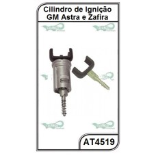 Cilindro de Ignição GM Astra 2001 em diante e Zafira com Chave - AT4519 18106