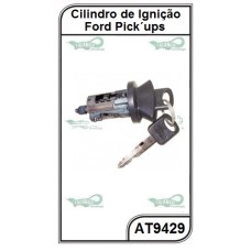 Cilindro de Ignição Ford F250, F350, F4000, Ranger e Explorer com Chave - AT9429