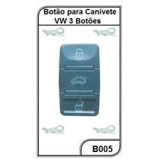 Botão para Canivete VW 3 Botões - B005