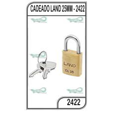 CADEADO LAND 25MM - 2422