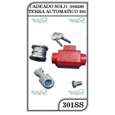 CADEADO SOLO - 104590 TERRA AUTOMATICO 301