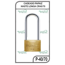 CADEADO PAPAIZ HASTE LONGA CR40/70