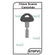CHAVE CAMINHÃO PVC SCANIA - 670PVC (5U)
