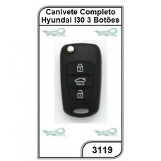 CANIVETE HYUNDAI I30 3 BOTOES COMP. - 3119