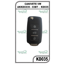 CANIVETE VW AKKDC035 - 02BT -  KD033