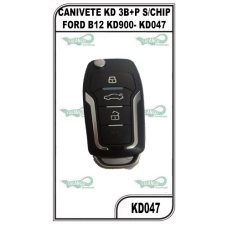 CANIVETE KD 3B+P S/CHIP FORD B12 KD900- KD047