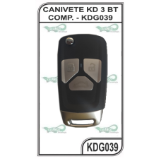 CANIVETE KD 3 BT COMPLETO - KDG039