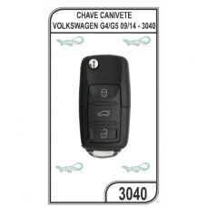 CHAVE CANIVETE VOLKSWAGEN G4/G5 09/14  OCA- 3040