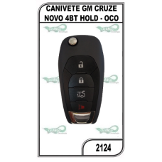 CANIVETE GM CRUZE NOVO 4 BOTÕES HOLD - OCO - 2124