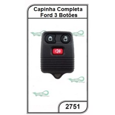 Capinha Completa Ford 3 Botões - 2751