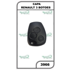 CAPA RENAULT 3 BOTOES - 3966