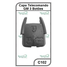 Capa Telecomando GM Vectra após 06, Agile, Montana 3 Botões - C102