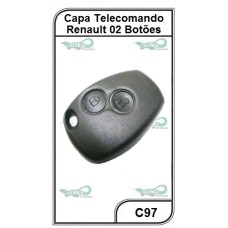 Capa Telecomando Renault 2 Botões - C97