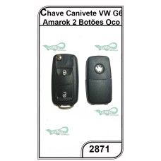 Canivete Oco VW G6/Amarok 2 Botoes - 2871