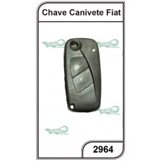 Canivete Oco Fiat Punto, Linea e Stilo 2 Botões - 2964