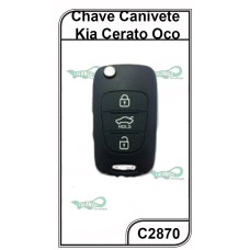 CANIVETE KIA CERATO 3 BOTÕES OCO - C2870