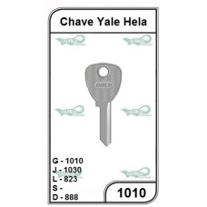 Chave Yale Hela G 1010 - PACOTE COM 10 UNIDADES  