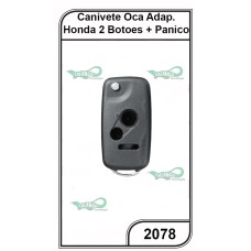 Canivete Oco Honda 2 Botões + Panico - 2078