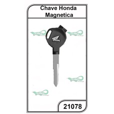 CHAVE MOTO PVC HONDA C/ MAGNETICO G 21078