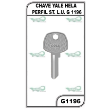 CHAVE YALE HELA PERFIL ST. L.U. G 1196 (10U)