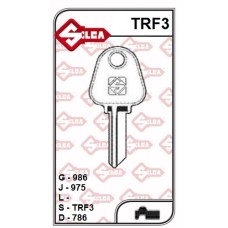 Chave Yale 3F G 986 - TRF3 - PACOTE COM 10 UNIDADES 