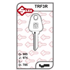 Chave Yale 3F G 985 - TRF3R - PACOTE COM 10 UNIDADES 