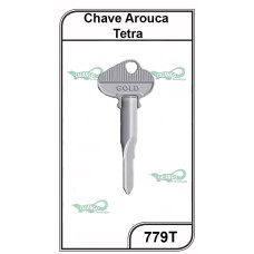 Chave Tetra Arouca  CURTA G 779 - 779T  - PACOTE COM 5 UNIDADES