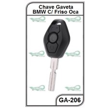 Chave Gaveta BMW E46, Séries 3, 5 e 7 e Z3 Com Friso Oca - GA-206