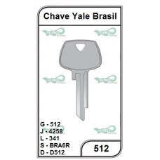 Chave Yale Brasil G 512