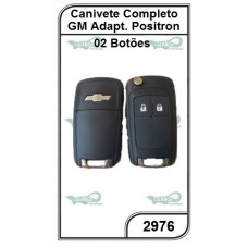 Canivete GM Adaptável Positron 02 Botões Completa - 2976