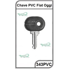 Chave Auto PVC Fiat Oggi G 343 - 343PVC- PACOTE DOM 5 UNIDADES