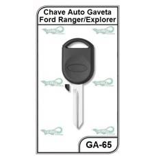 Chave Gaveta Ford Ranger, Explorer e F250 Oca - GA-65