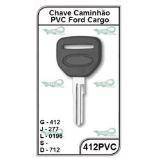 Chave Caminhão PVC Ford 412 - 412PVC - PACOTE COM 5 UNIDADES